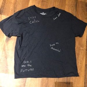 American Eagle embroidered t-shirt